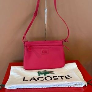Lacoste Red Crossbody Bag Preloved